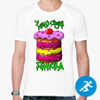 Мужская спортивная футболка