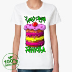 Женская футболка органик