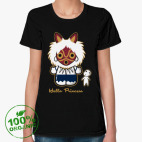 Женская футболка органик