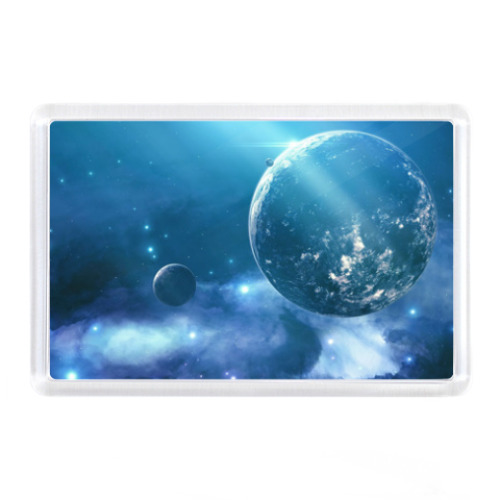 Магнит с принтом Космос