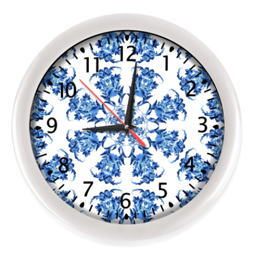 Настенные часы с принтом Versace style