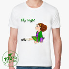 Мужская футболка органик