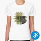 Женская спортивная футболка