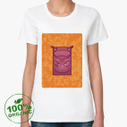 Женская футболка органик