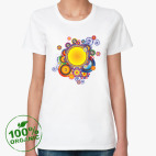 Женская футболка органик