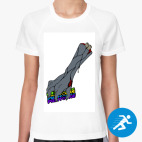 Женская спортивная футболка