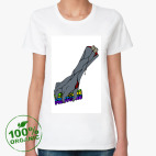 Женская футболка органик