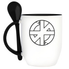 Кружка с ложкой