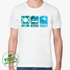 Мужская футболка органик