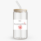 Банка с бамбуковой крышкой