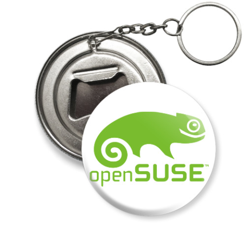 Брелок-открывашка с принтом OpenSUSE