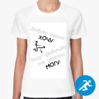 Женская спортивная футболка