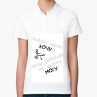 Женская рубашка поло