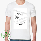 Мужская футболка органик