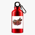 Металлическая бутылка 400 мл UV-DTF