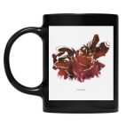 Кружка цветная UV-DTF