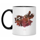 Кружка двухцветная