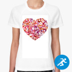 Женская спортивная футболка