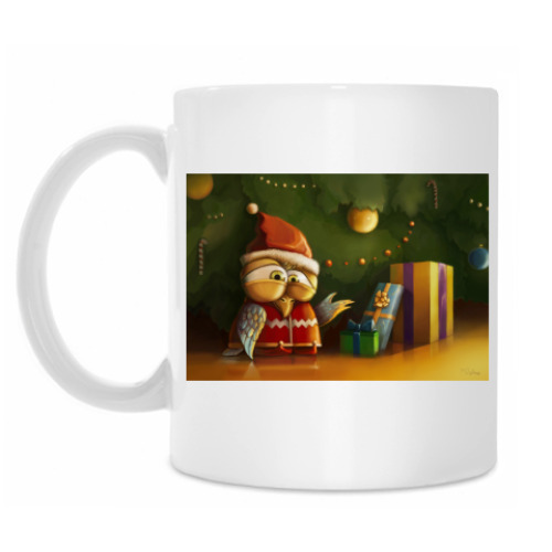 Кружка с принтом Птенец