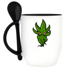 Кружка с ложкой