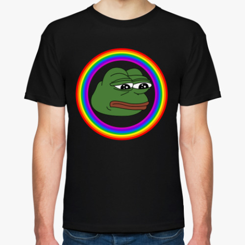 Футболка с принтом Лягушонок Пепе