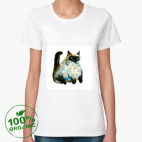 Женская футболка органик