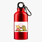 Металлическая бутылка 400 мл UV-DTF