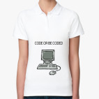 Женская рубашка поло