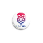Значок 25 мм Hi-Fun