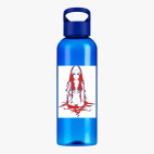 Прозрачная спортивная бутылка