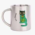 Кружка металлическая