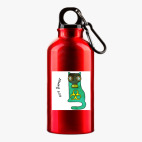 Металлическая бутылка 400 мл UV-DTF