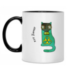 Кружка двухцветная