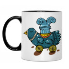 Кружка двухцветная