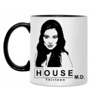 Кружка двухцветная