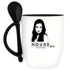 Кружка с ложкой