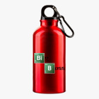 Металлическая бутылка 400 мл UV-DTF