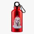 Металлическая бутылка 400 мл UV-DTF