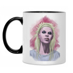 Кружка двухцветная