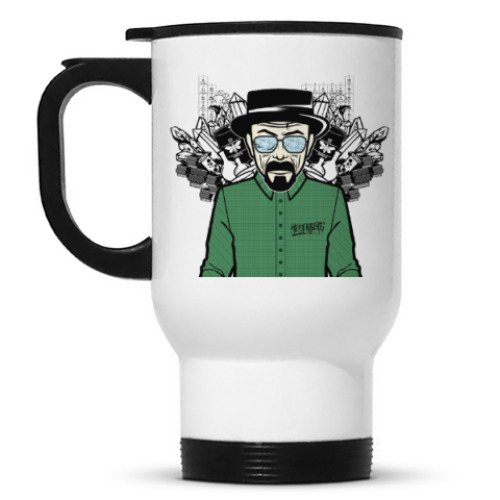 Кружка-термос с принтом Breaking bad