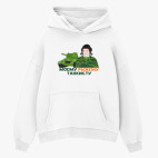 Толстовка худи оверсайз