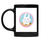 Кружка цветная UV-DTF