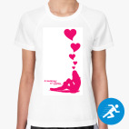 Женская спортивная футболка