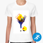 Женская спортивная футболка