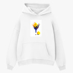 Толстовка худи оверсайз