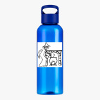 Прозрачная спортивная бутылка