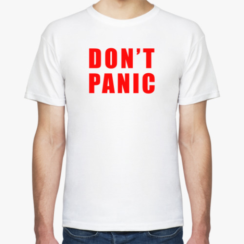 Футболка с принтом H2G2