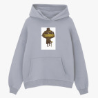 Толстовка худи оверсайз