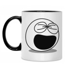 Кружка двухцветная