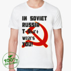 Мужская футболка органик